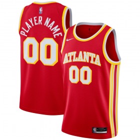 Atlanta Hawks Custom Nike 2020-2021 Icon Edition Miesten Pelipaidat Swingman